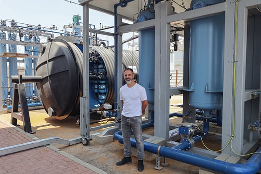 שי כהן, מנכ״ל סטורג׳ דרופ בנמל אשדוד, קרדיט: אלון גלבוע